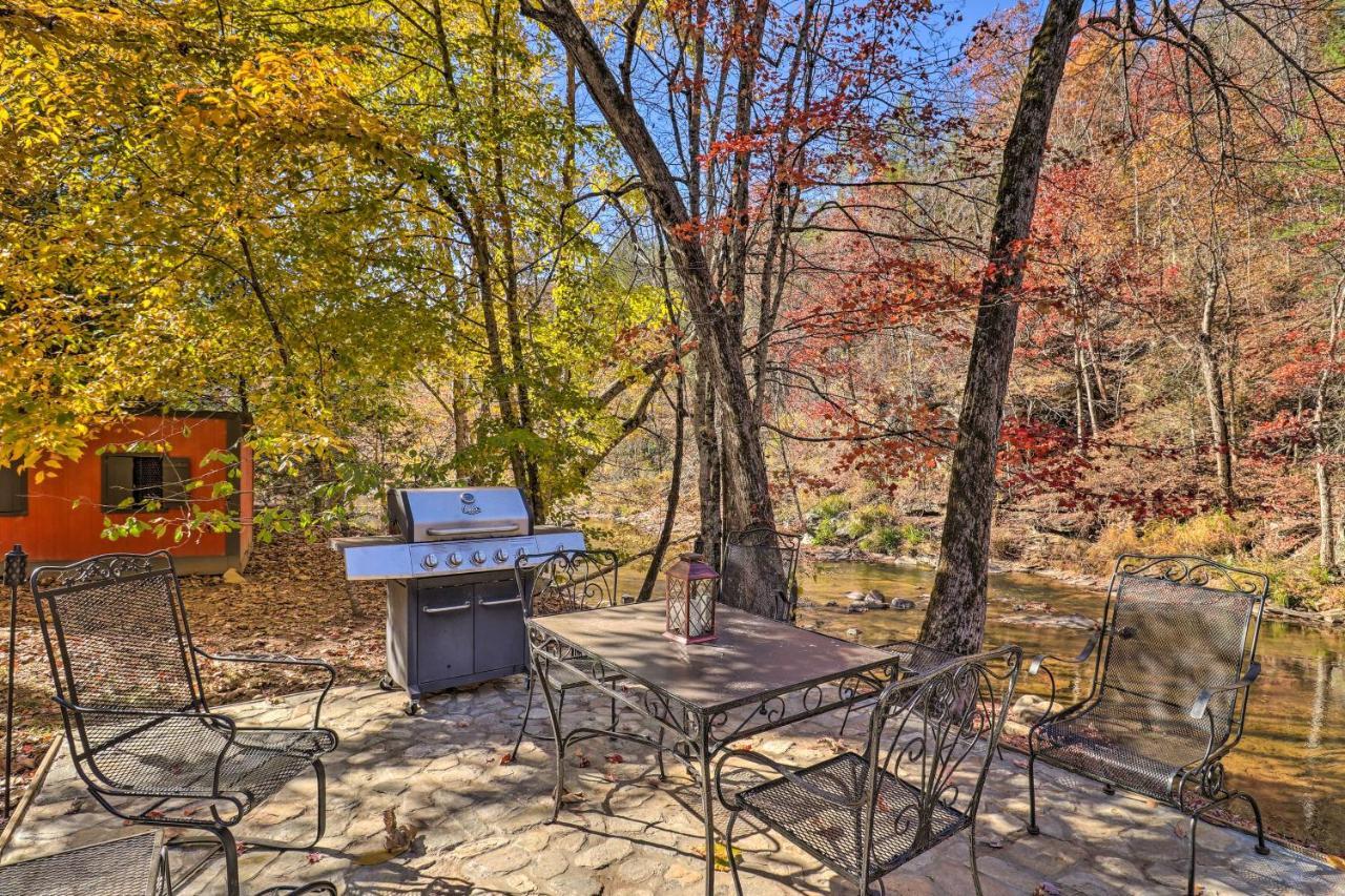 Creekside Retreat With Deck, 18 Miles To Wolf Ridge Villa Weaverville Eksteriør billede