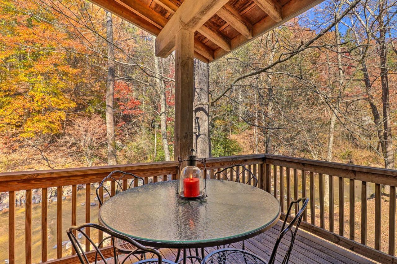 Creekside Retreat With Deck, 18 Miles To Wolf Ridge Villa Weaverville Eksteriør billede